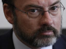 Videgaray sostiene que el Gobierno está en la disposición de una renegociación del TLCAN, siempre y cuando sea buena para las partes. AP / ARCHIVO