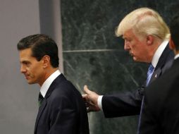 El titular de la SRE considera muy positivo que Peña Nieto y Trump platiquen en el marco de la cumbre del G-20. AP / ARCHIVO