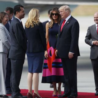 Trump llega a Hamburgo para participar en Cumbre del G-20