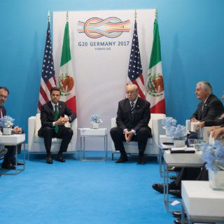 No se habló del muro en reunión de Peña y Trump: Videgaray
