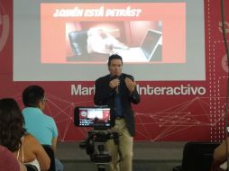 Diego Petersen recomienda a los usuarios ser más críticos con lo que leen en redes sociales y en los medios de comunicación. EL INFORMADOR /