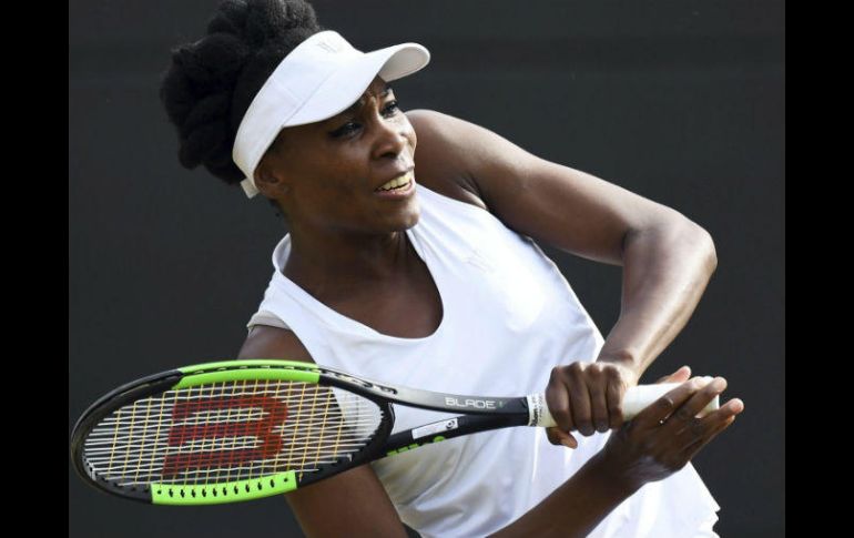 Williams, de 37 años, alcanzó la ronda de los últimos 16 en Wimbledon el viernes.  /