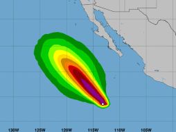 Se espera que Eugene se convierta en huracán en las próximas horas. ESPECIAL / www.nhc.noaa.gov