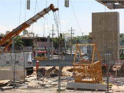 La obra presenta avance general de 80% de acuerdo con cifras del Sistema de Tren Eléctrico Urbano. EL INFORMADOR / ARCHIVO