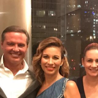 Luis Miguel, en foto junto a Ingrid Coronado y Maggie Hegyi