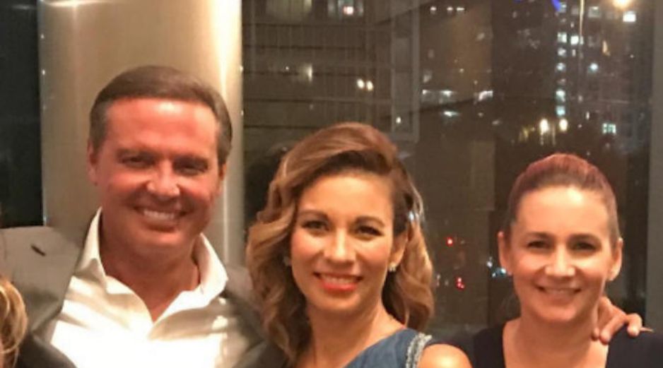 El encuentro casual quedó captado en una fotografía que compartieron en Instagram. INSTAGRAM / maggiehegyi