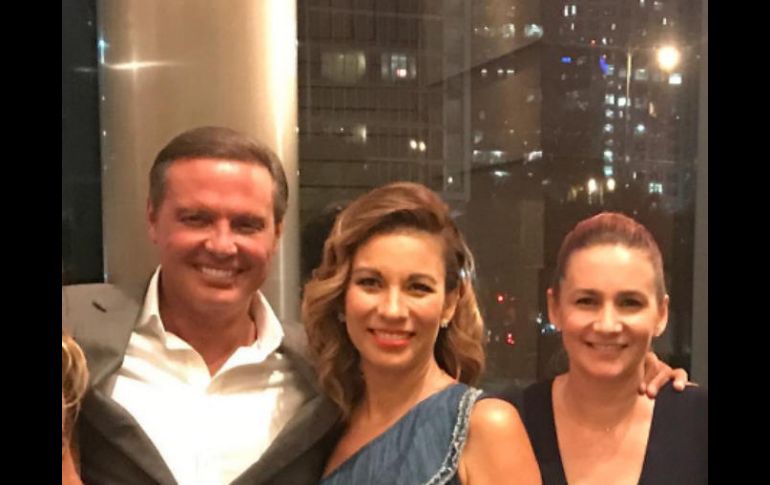 El encuentro casual quedó captado en una fotografía que compartieron en Instagram. INSTAGRAM / maggiehegyi