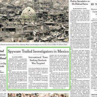 Alertan de violaciones internacionales por posible espionaje a GIEI