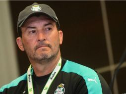 'Chepo' es técnico de Santos desde el torneo Apertura 2016. MEXSPORT / ARCHIVO