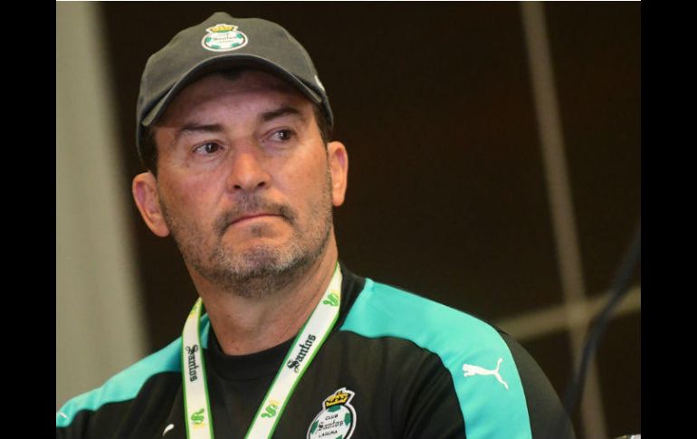 'Chepo' es técnico de Santos desde el torneo Apertura 2016. MEXSPORT / ARCHIVO