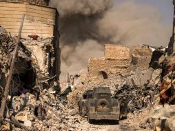 La ofensiva para expulsar al EI de Mosul y de toda la provincia de Nínive comenzó en octubre de 2016. AFP / F. Senna