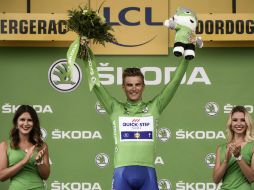 La actual edición del Tour ha tenido seis finales al sprint y en cuatro de ellos se ha llevado la victoria el alemán. AFP / J. Pachoud