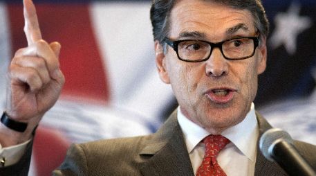 Perry es exgobernador de Texas y recibió el Reconocimiento de Buen Vecino de la Cámara de Comercio EU-México este año. AP / ARCHIVO