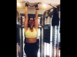 Debayle compartió en su cuenta de Instagram un video en el que muestra su figura mientras hace ejercicio. INSTAGRAM / marthadebayle