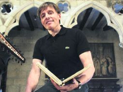 Mario Iván Martínez. Además de ser actor, se enfoca en su faceta de cuentista. SUN /