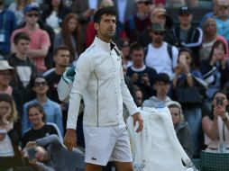 La retirada de Djokovic permite al británico Andy Murray seguir al frente de la lista ATP el próximo lunes. AFP / G. Kirk