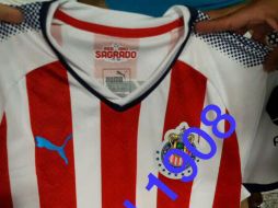 La camiseta del Guadalajara aparece libre de publicidad. TWITTER / @legion1908df