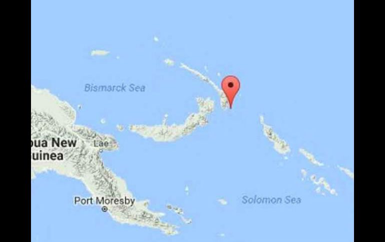 El sismo ocurrió a una profundidad de 33 kilómetros. TWITTER /