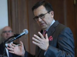 Ildefonso Guajardo, secretario de Economía, será el máximo responsable de la defensa de los intereses mexicanos. NTX / ARCHIVO