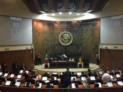 Acuerdo entre diputados de MC y el PRI hizo fluida la sesión. FACEBOOK / Congreso-de-Jalisco