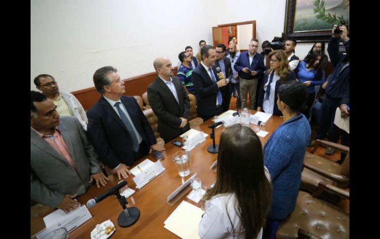 Ismael del Toro y Hugo Contreras coincidieron en que la reforma aprobada ayer incluye propuestas de organizaciones civiles. FACEBOOK / Congreso-de-Jalisco
