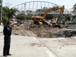 La Ayudantía municipal del poblado de Chipitlán pidió a las autoridades federales reparar los daños en el Paso Exprés. SUN / ARCHIVO
