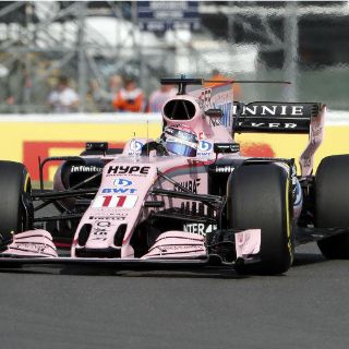 Checo Pérez, satisfecho con su desempeño en Silverstone