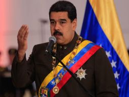 Maduro calificó el plebiscito de 'consulta interna' y recordó que no tiene validez legal. EFE / Prensa Miraflores