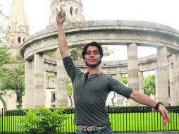 Argenis Montalvo busca convertirse en un referente del balet mexicano. EL INFORMADOR / M. Vargas