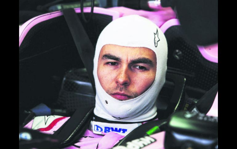 Pérez busca su cuarta carrera dentro de los puntos en Silverstone y seguir firme en la sexta posición del campeonato de pilotos. ESPECIAL / SAHARA FORCE INDIA