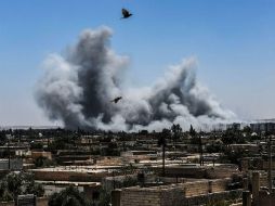 Las fuerzas del Gobierno sirio avanzaron en el desierto de Homs quitando terreno al grupo terrorista. AFP / B. Kilic