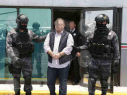 En el penal capitalino, Javier Duarte será puesto a disposición para escuchar la imputación que la PGR formule en su contra. NTX / PGR