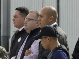 Al inicio, el exgobernador fue informado de los derechos procesales que tiene. EFE /