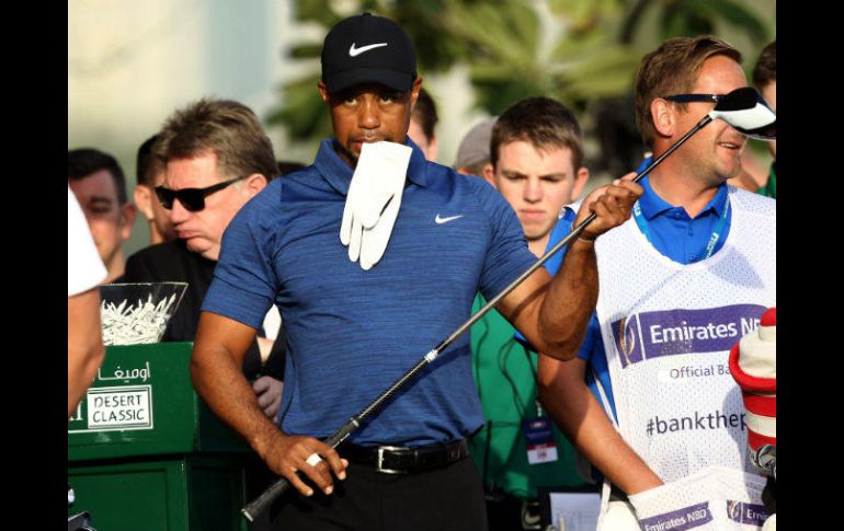Tiger Woods no gana un título desde el año 2013. AFP / N Balout