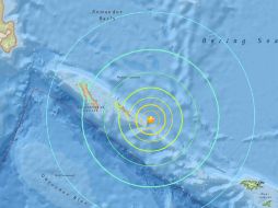 El arco de las islas Aleutianas, en el que se ubica la isla de Bering, es una zona de gran actividad sísmica. ESPECIAL / USGS