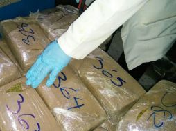 La droga es puesta a disposición del Ministerio Público de la Federación. NTX / ARCHIVO