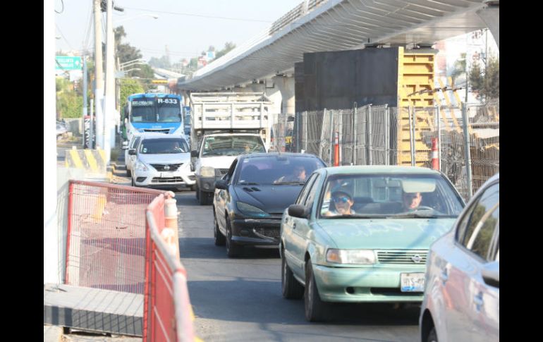 Siteur anunció que son 18 rutas del transporte público las que modificarán su derrotero durante los seis meses que durará el cierre. EL INFORMADOR / ARCHIVO