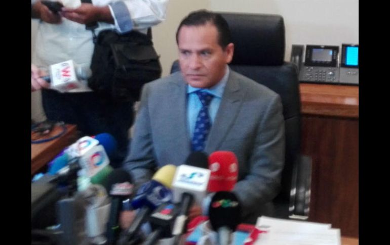 El fiscal Eduardo Almaguer señala que la indagatoria se hace con los demás integrantes del plantel. EL INFORMADOR /