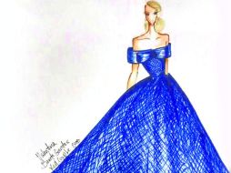 Boceto. Inspiración muy femenina. ESPECIAL / CORTESÍA BENITO SANTOS