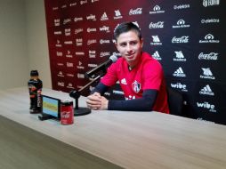 El jugador ha hecho buenos torneos desde su debut, pero señala que trabajará para pesar aún más en el equipó. EL INFORMADOR / J. Robles
