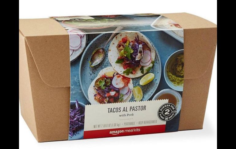 Se venden a través de sus nuevos Meal Kits, un nuevo modelo de venta de comida congelada. ESPECIAL / Amazon