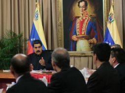 Maduro respondió a las manifestaciones impulsando, sin un referendo de aprobación previo, una Asamblea Nacional Constituyente. EFE / Prensa Miraflores