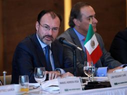 Videgaray será recibido por el presidente peruano, Pedro Pablo Kuczynski. NTX / ARCHIVO