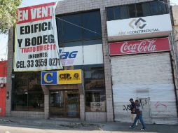 Desde que se iniciaron las obras de la Línea 3 del Tren Ligero, varios negocios se cambiaron de lugar o cerraron definitivamente. EL INFORMADOR / ARCHIVO