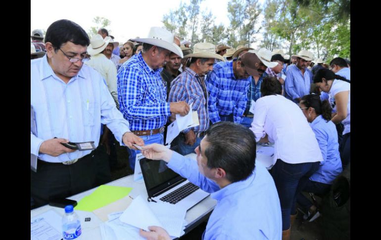 De manera global se beneficiará a 12 mil 517 productores de 22 municipios de Jalisco. TWITTER / @JaliscoSEDER