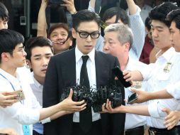 T.O.P, cuyo verdadero nombre es Choi Seung-hyun, es cantante del grupo Big Bang. AFP / STR