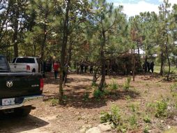 Autoridades que llegan al sitio tras la denuncia no encuentran personas ni detienen a nadie. ESPECIAL /