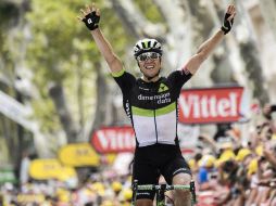 El campeón de Noruega culminó una nutrida escapada en la etapa más larga de la presente edición del Tour. AFP / J. Pachoud