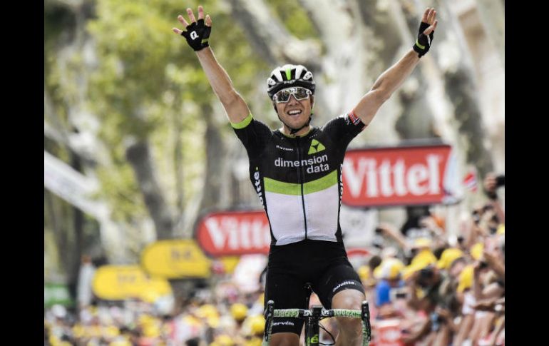 El campeón de Noruega culminó una nutrida escapada en la etapa más larga de la presente edición del Tour. AFP / J. Pachoud
