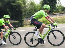 En solitario. Por primera vez Jordan Spieth es líder absoluto en el Abierto Británico. AFP /
